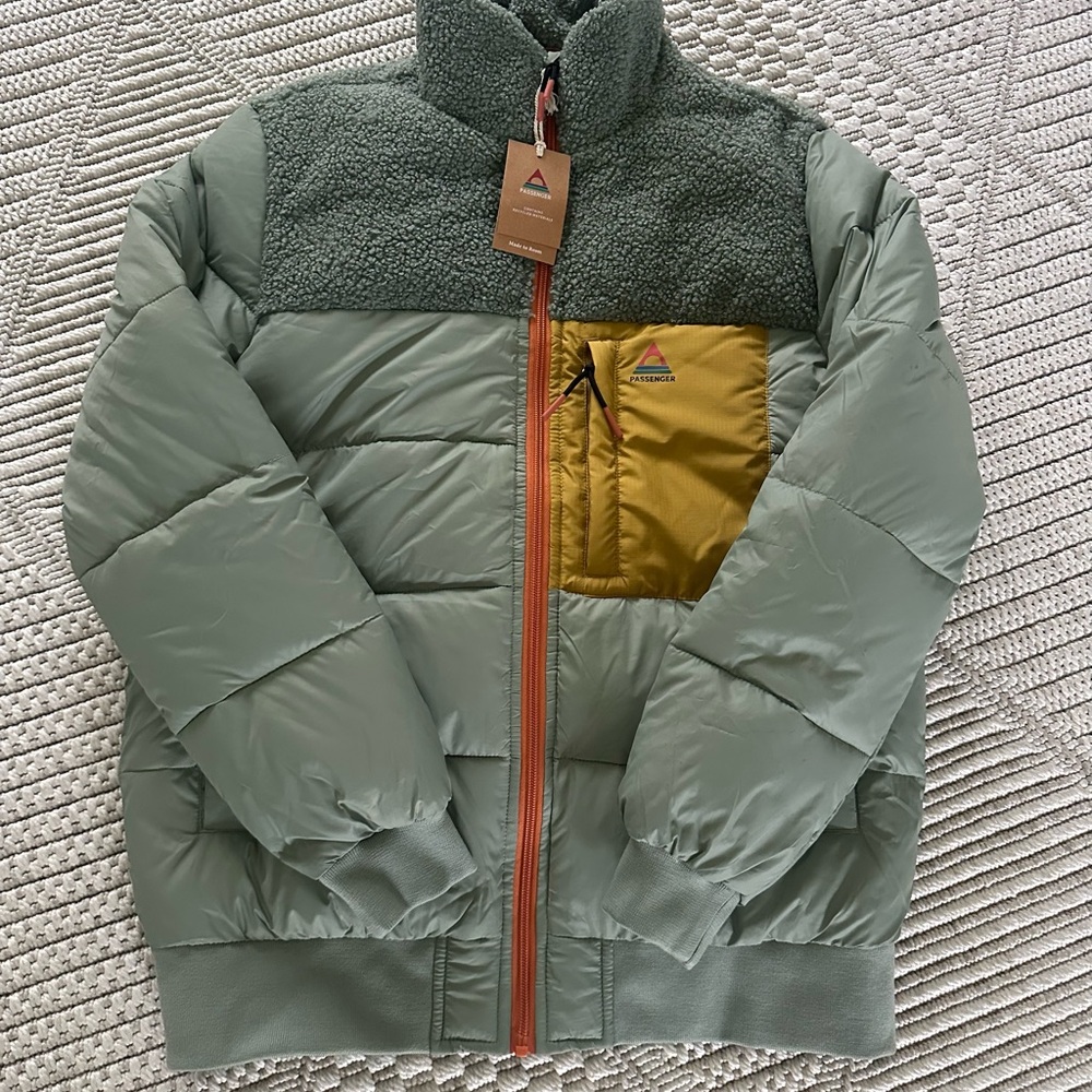 Green and Yellow Teddy Jacket